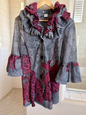 Damee, Inc. One of a Kind blouse/Jacket